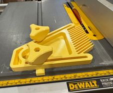 DeWalt DWE7491RS Featherboard Slides and Knobs