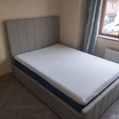 Brand New Ottoman Gaslift Storage Beds. Double 4ft6 King 5ft Size Available. Optional Emma Mattress Available