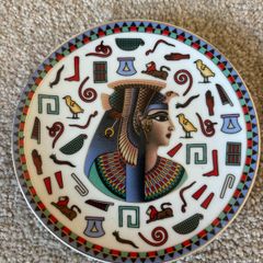 Small Egyptian Revival Decorative Plate