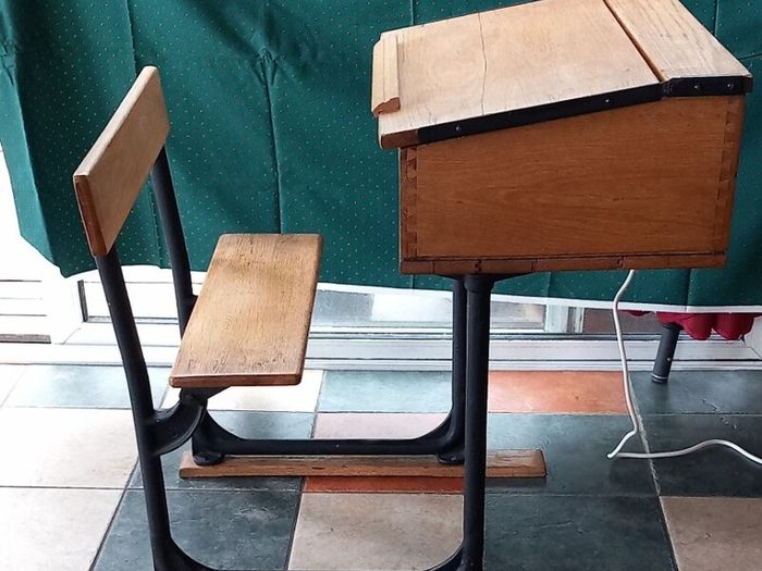 Modernised Vintage School Deak