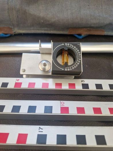 Vintage Measuring Surveyor's Staff Rod.