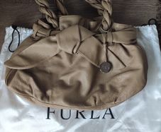 Furla Italian leather hobo bag / handbag