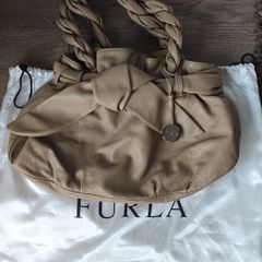 Furla Italian leather hobo bag / handbag