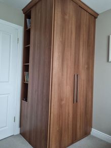 Custom Made Fitted Wardrobe. Stair Box / Box Room