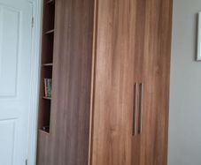 Custom Made Fitted Wardrobe. Stair Box / Box Room