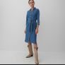Denim Dress Size Uk 12 Image 3