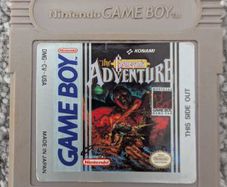 The Castlevania Adventure Gameboy