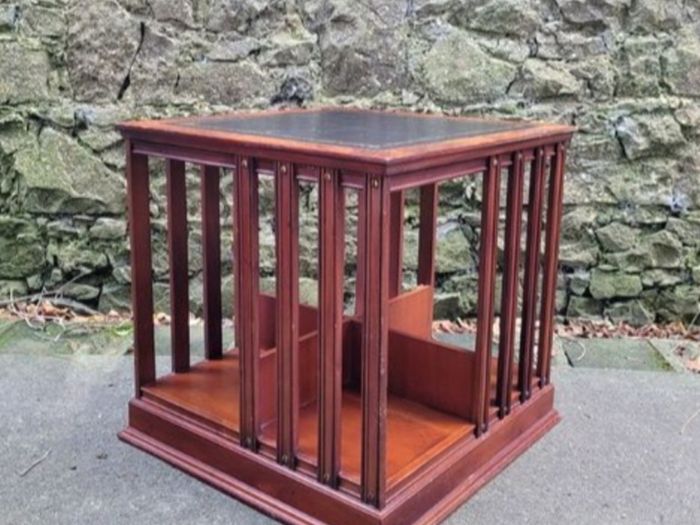 20th century bookcase/side table