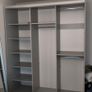 Sliding 3 Door Wardrobe Grey Colour Image 2