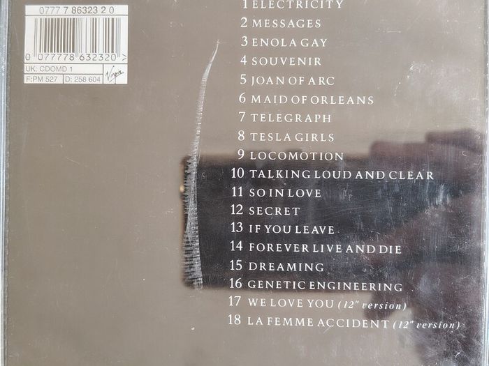 Orchestral Manoeuvres In The Dark - The Best Of CD (1998) Synth-pop EX+