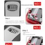 Safe spare key lock box combination Image 2