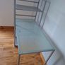 Glass-top office desk Image 2