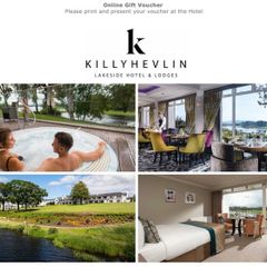 hotel vouchers for Killyhevlin Lakeside Hotel northern Ireland