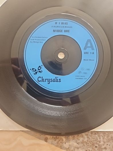 Midge Ure 7" - If I Was