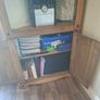 Corona Pine Solid Wood 2 Door Bookcase Image 5