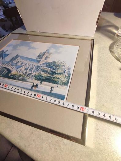 Lovely  christ church dublin framed print by colin gibson