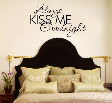 Wall stickers kiss me