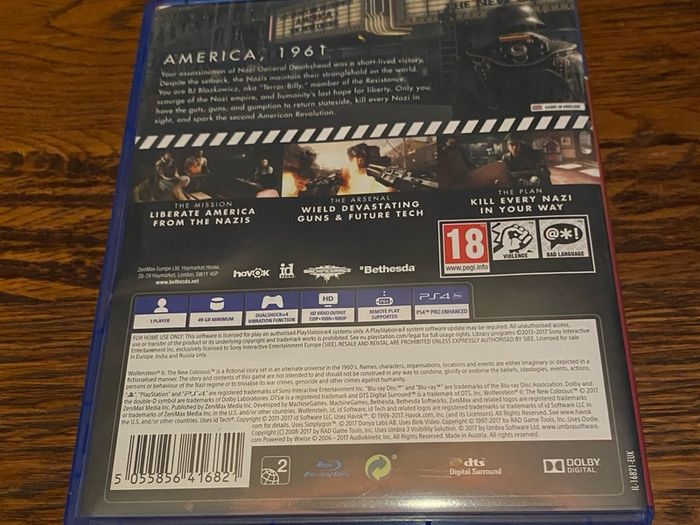 ps4 - Wolfestein 2 the new Colossus - game tested
