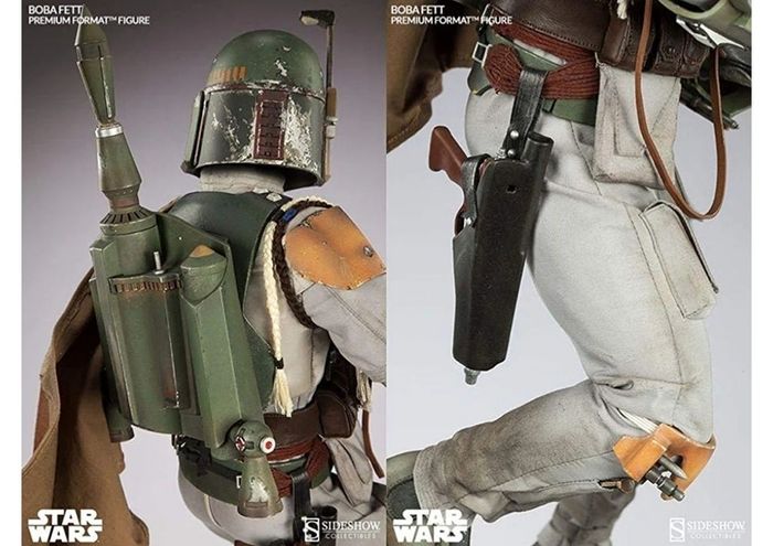 Star Wars Sideshow Boba Fett Empire Strikes Back Premium Format Statue