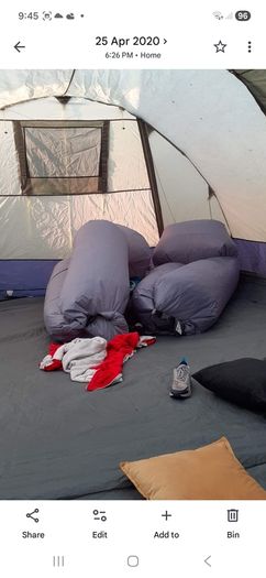 8 man Gelert tent set