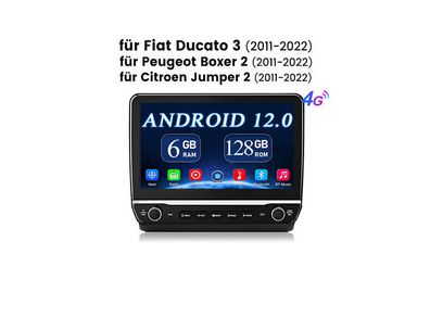 Car Radio For Fiat Ducato Peugeot Boxer 2 Citroen Jumper 2 2006 2007 -2015 GPS DSP