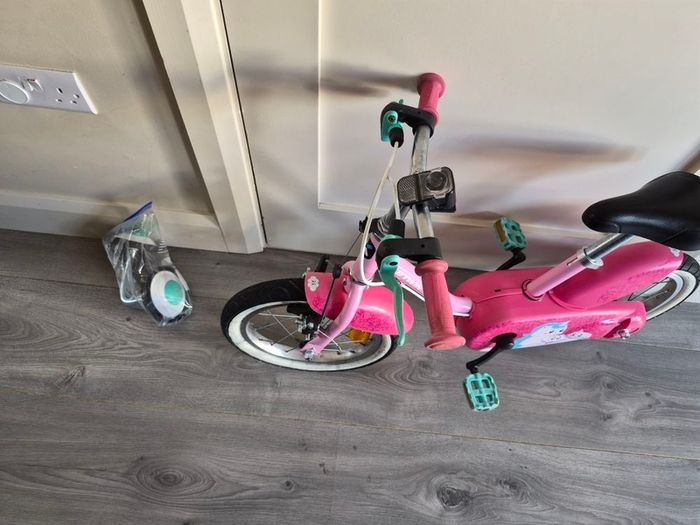 14 inch pink bike