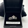 925 Silver Solitaire CZ Ring Image 5