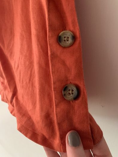 Vintage y2k Monsoon linen top