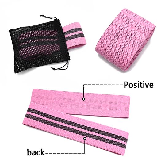 Set of 3 Hip Resistance Bands