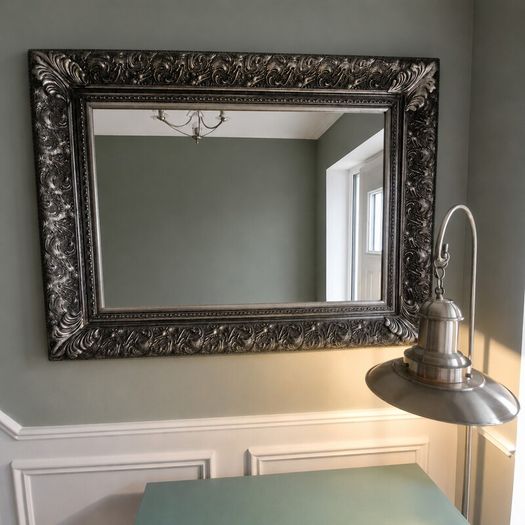 Antique style wall mirror
