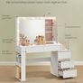 Dressing table LED Bulbs Hollywood mirror XXL Image 3