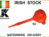 Plastic Funnel With Flexible Spout 195mm