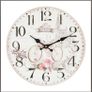 Bicycle Shabby Chic Paris Clock Image 2