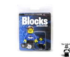 Rare Lego Blocks Magazine Exclusive Minifigure No.2 The Snapper