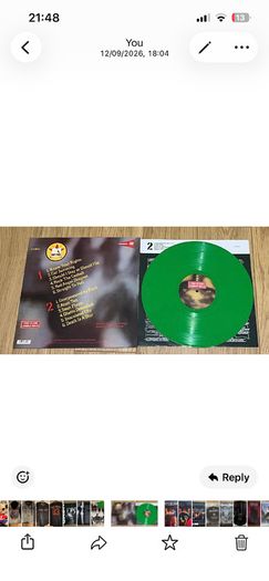 The Clash Combat Rock Green Vinyl