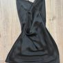 Zara black satin mini dress S Image 4