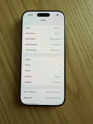 iPhone 16 Pro