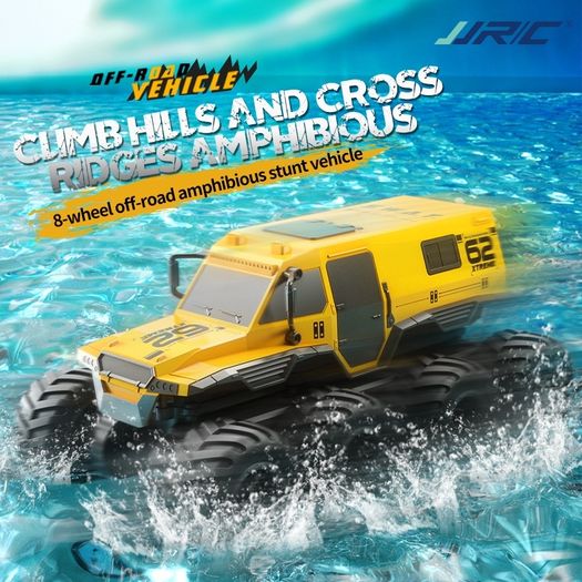 8 Wheel Off Road Amphibious Stunt Remote Control Jeep