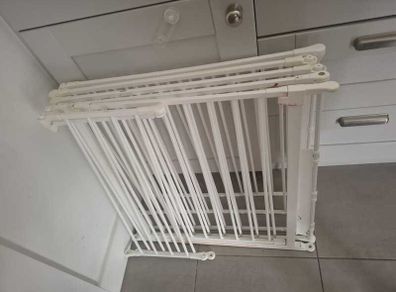 BabyDan XXX Wide Hearth Gate/ Room Divider White