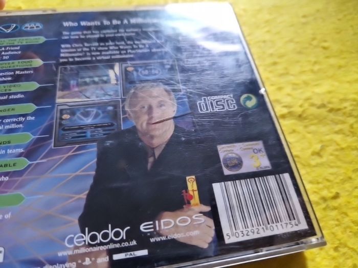 Who wants to be a millionaire PlayStation1 Ps1 PlayStation2 Ps2 games Original