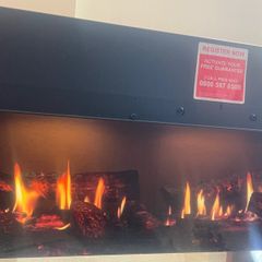 PGF20 Opti-V Electric Wall Mounted Fire