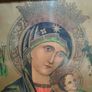 antique religious print Image 6