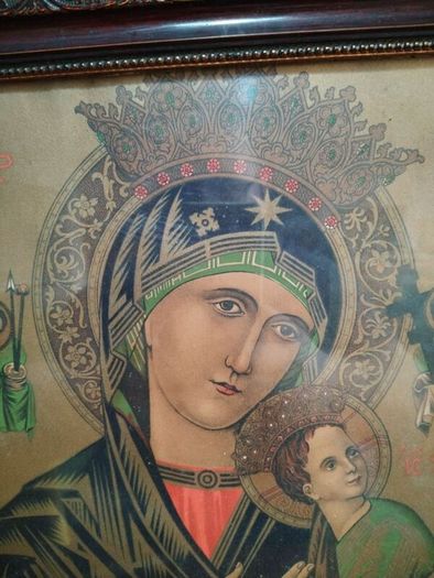 antique religious print