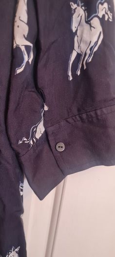 Hobbs viscose shirt dress pockets