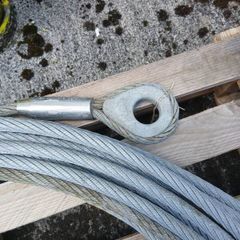 winch rope 55m approx 8 tn