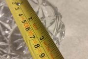Small Crystal Bowl As Trinklt Or Sauger Bowl No Stamp.