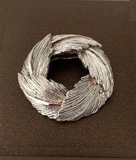 Mid Century Scarf Brooch