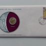 RARE Barbados 1979 Coin Stamp cover Special mintmark UNC only 523 coins made Image 2