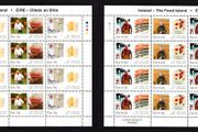 2015 Ireland The Food Island Commemorative Stamp Sheetlet Plate 1B1B1B1B Mint Never Hinged (MNH)