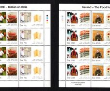 2015 Ireland The Food Island Commemorative Stamp Sheetlet Plate 1B1B1B1B Mint Never Hinged (MNH)